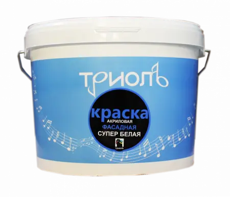 Краска В/Д Триоль фасадная 14 кг
