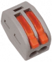 Клеммы  2*2,5 .(100 шт) 2273-202
