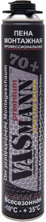 VASmann PREMIUM пена ПРОФ. монтажная 70+ 1020г зимняя