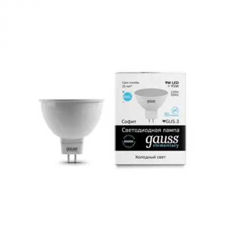 Лампа  5w GU5.3 MR16 4000K Включай